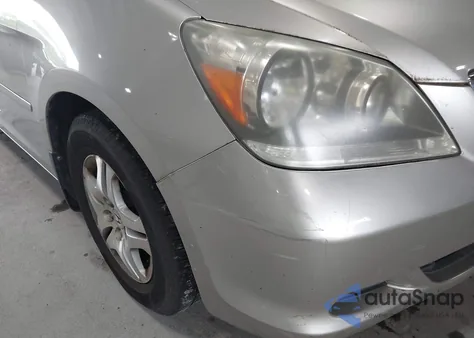 2005 Honda Odyssey Ex из США, поврежденный, VIN 5FNRL38455B413533